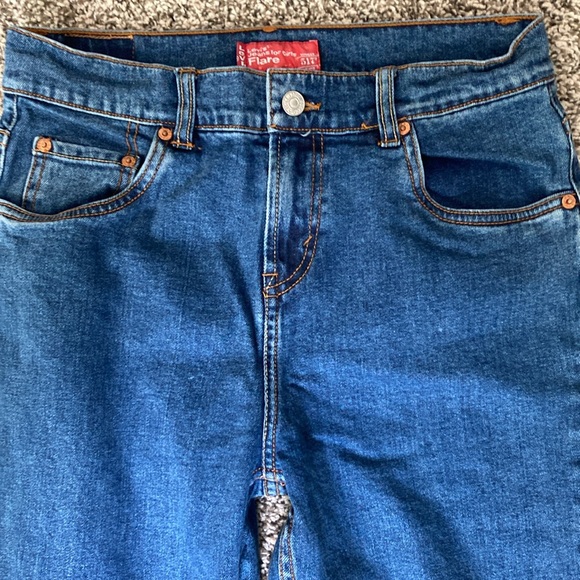 Levi’s Jeans for Girls Flare 517   Size 16 1/2 - Picture 7 of 7